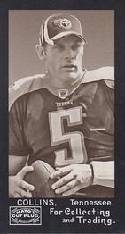 2008 Topps Mayo - Mini Black Backs #163 Kerry Collins Front