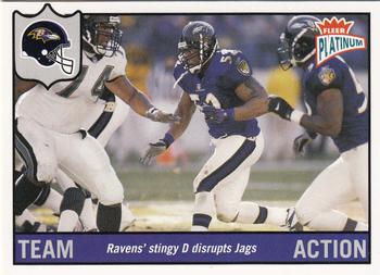 2003 Fleer Platinum #181 Baltimore Ravens Front