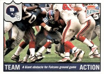 2003 Fleer Platinum #199 New York Giants Front
