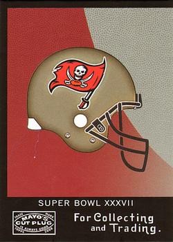 2008 Topps Mayo - Super Bowl Match-ups #SB37-A Tampa Bay Buccaneers Front