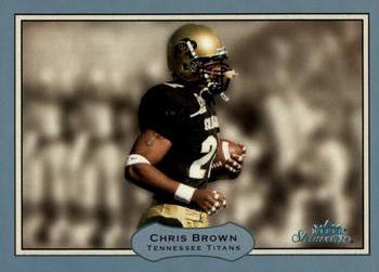 2003 Fleer Showcase #114 Chris Brown Front