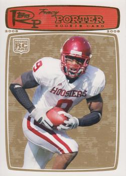 2008 Topps Rookie Progression - Gold #202 Tracy Porter Front
