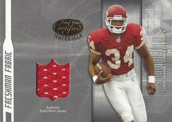 2003 Leaf Certified Materials #FF-158 Larry Johnson Front