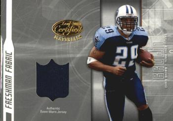 2003 Leaf Certified Materials #FF-162 Chris Brown Front