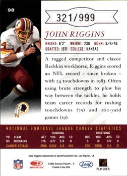 2003 Leaf Limited #98 John Riggins Back