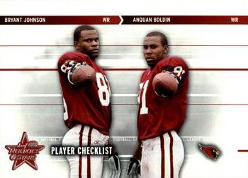 2003 Leaf Rookies & Stars #99 Anquan Boldin / Bryant Johnson Front
