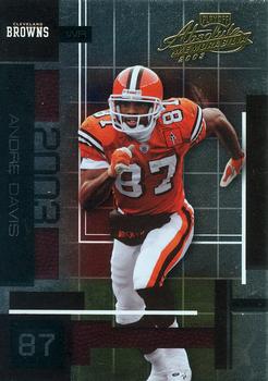 2003 Playoff Absolute Memorabilia #11 Andre Davis Front