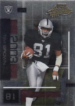2003 Playoff Absolute Memorabilia #41 Tim Brown Front