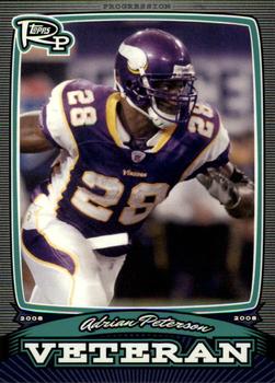 2008 Topps Rookie Progression - Veterans #PV-AP Adrian Peterson Front