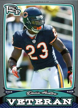 2008 Topps Rookie Progression - Veterans #PV-DH Devin Hester Front