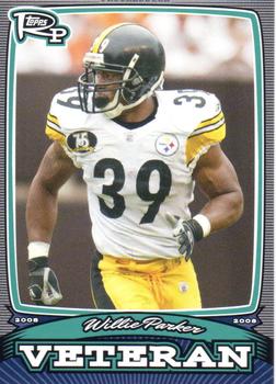 2008 Topps Rookie Progression - Veterans #PV-WP Willie Parker Front