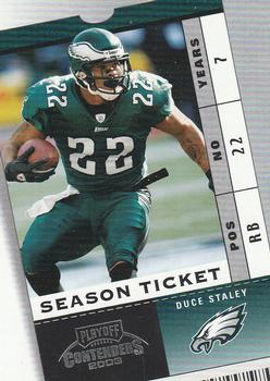 2003 Playoff Contenders #8 Duce Staley Front