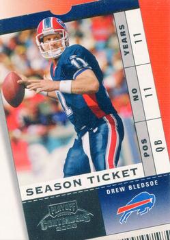 2003 Playoff Contenders #13 Drew Bledsoe Front