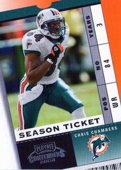 2003 Playoff Contenders #19 Chris Chambers Front
