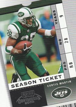 2003 Playoff Contenders #25 Curtis Martin Front