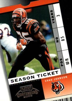 2003 Playoff Contenders #68 Chad Johnson Front