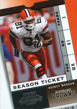 2003 Playoff Contenders #71 Quincy Morgan Front