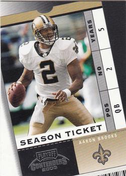 2003 Playoff Contenders #83 Aaron Brooks Front