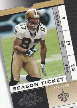 2003 Playoff Contenders #84 Joe Horn Front