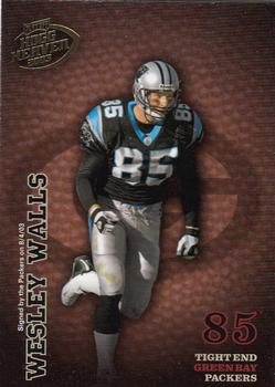 2003 Playoff Hogg Heaven #23 Wesley Walls Front