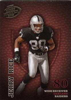 2003 Playoff Hogg Heaven #102 Jerry Rice Front