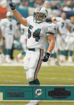 2003 Playoff Honors #100 Zach Thomas Front