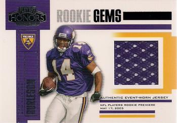 2003 Playoff Honors #221 Nate Burleson Front