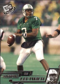 2003 Press Pass #7 Byron Leftwich Front