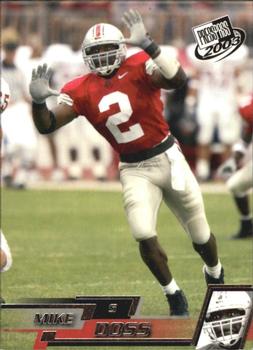 2003 Press Pass #44 Mike Doss Front