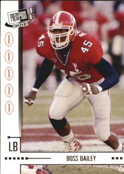 2003 Press Pass JE #1 Boss Bailey Front