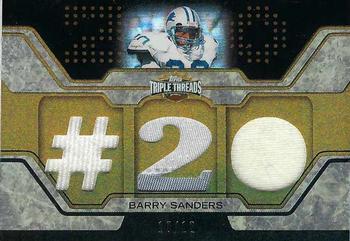 2008 Topps Triple Threads - Relic Sepia #TTR-40 Barry Sanders Front