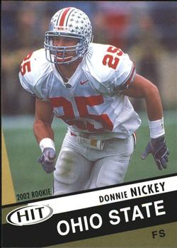 2003 SAGE HIT #20 Donnie Nickey Front