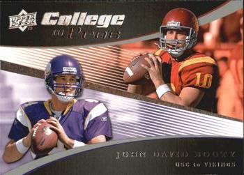 2008 Upper Deck - College to Pros #CP3 John David Booty Front