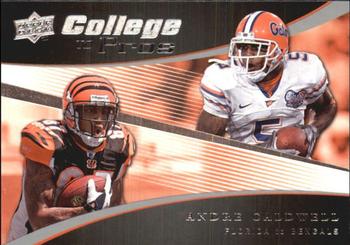 2008 Upper Deck - College to Pros #CP5 Andre Caldwell Front