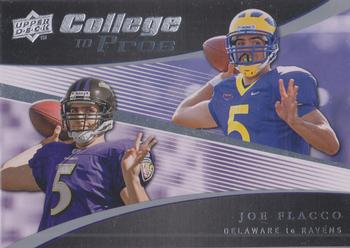 2008 Upper Deck - College to Pros #CP10 Joe Flacco Front