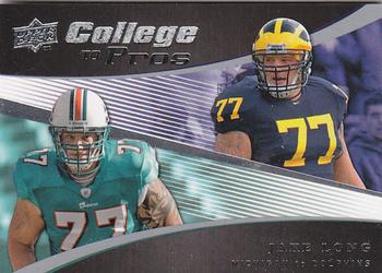2008 Upper Deck - College to Pros #CP21 Jake Long Front