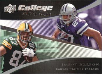 2008 Upper Deck - College to Pros #CP34 Jordy Nelson Front