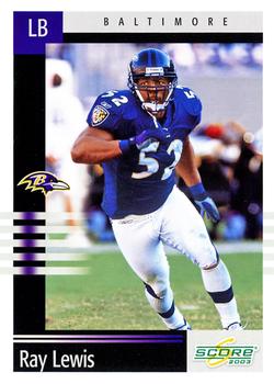 2003 Score #5 Ray Lewis Front