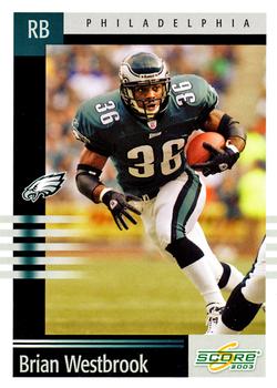 2003 Score #232 Brian Westbrook Front