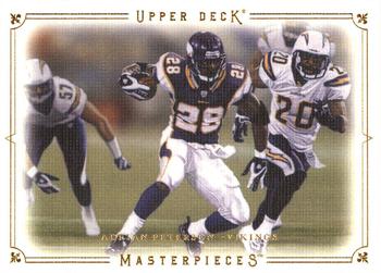 2008 Upper Deck - Masterpieces Preview #MPP5 Adrian Peterson Front