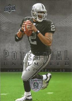 2008 Upper Deck - Potential Unlimited #PU15 JaMarcus Russell Front