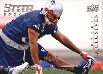 2008 Upper Deck Rookie Exclusives #RE75 Jerod Mayo Front