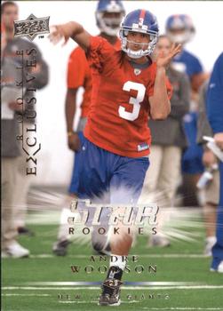 2008 Upper Deck Rookie Exclusives #RE76 Andre Woodson Front