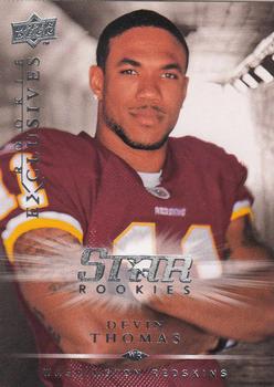 2008 Upper Deck Rookie Exclusives #RE78 Devin Thomas Front