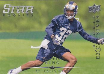 2008 Upper Deck Rookie Exclusives #RE98 Justin King Front