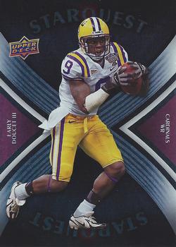 2008 Upper Deck - StarQuest Rainbow Black #SQ11 Early Doucet Front