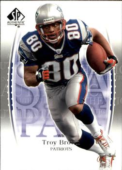 2003 SP Authentic #66 Troy Brown Front