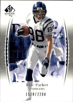 2003 SP Authentic #95 Eric Parker Front