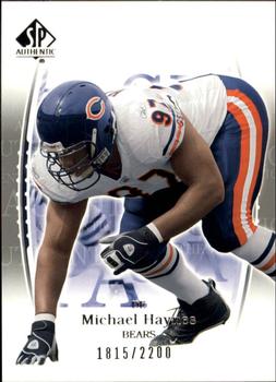 2003 SP Authentic #96 Michael Haynes Front