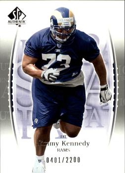 2003 SP Authentic #112 Jimmy Kennedy Front